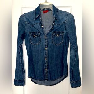 Denim Button Up Shirt